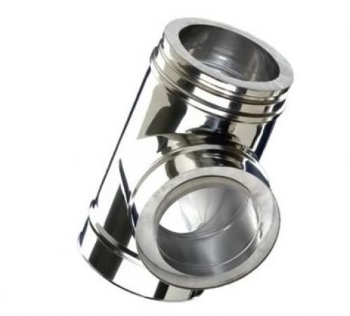 Racorduri din inox tip T perete simplu